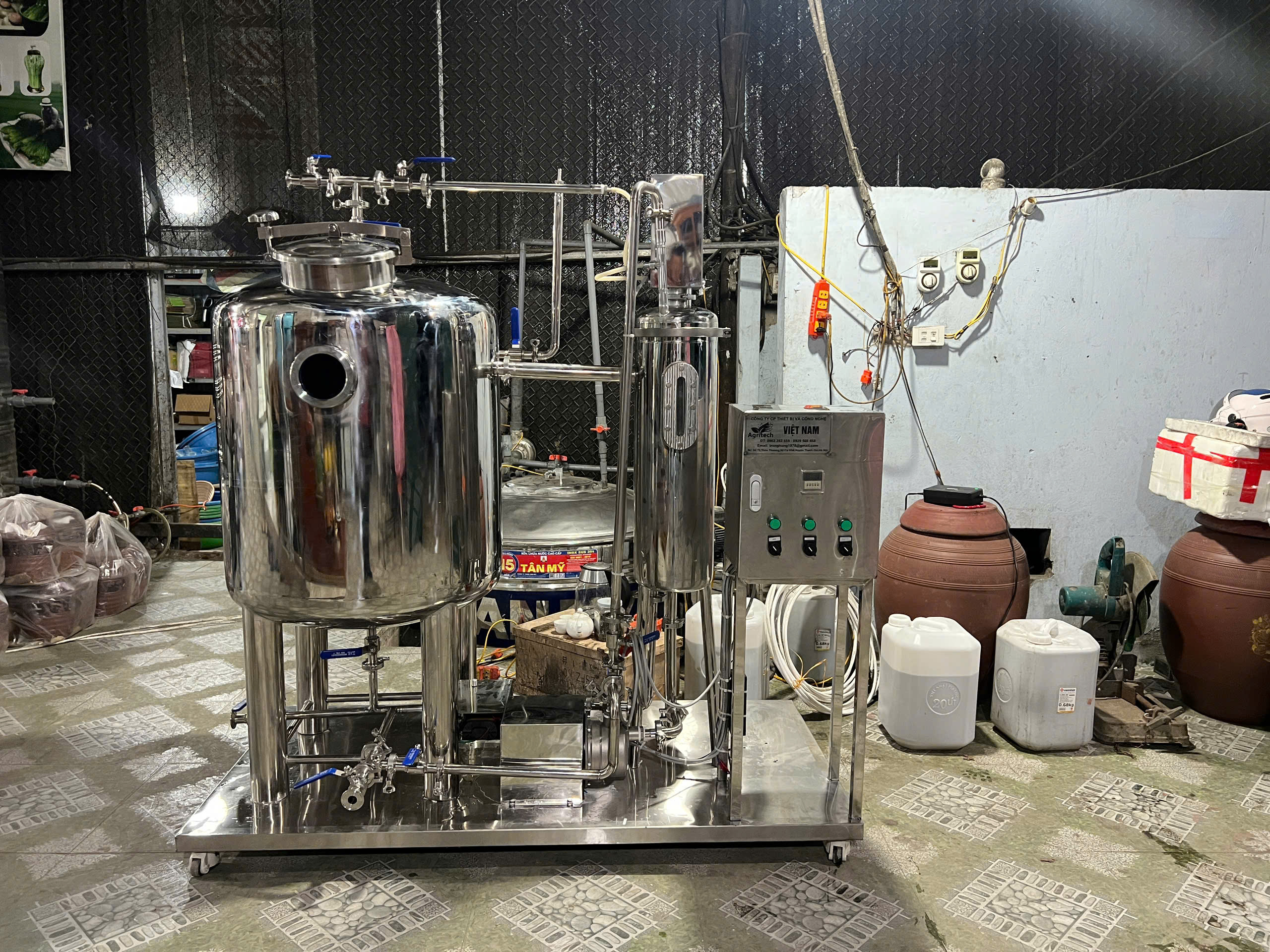 Máy Tiệt Trùng Plasma Cho Rượu Nhẹ