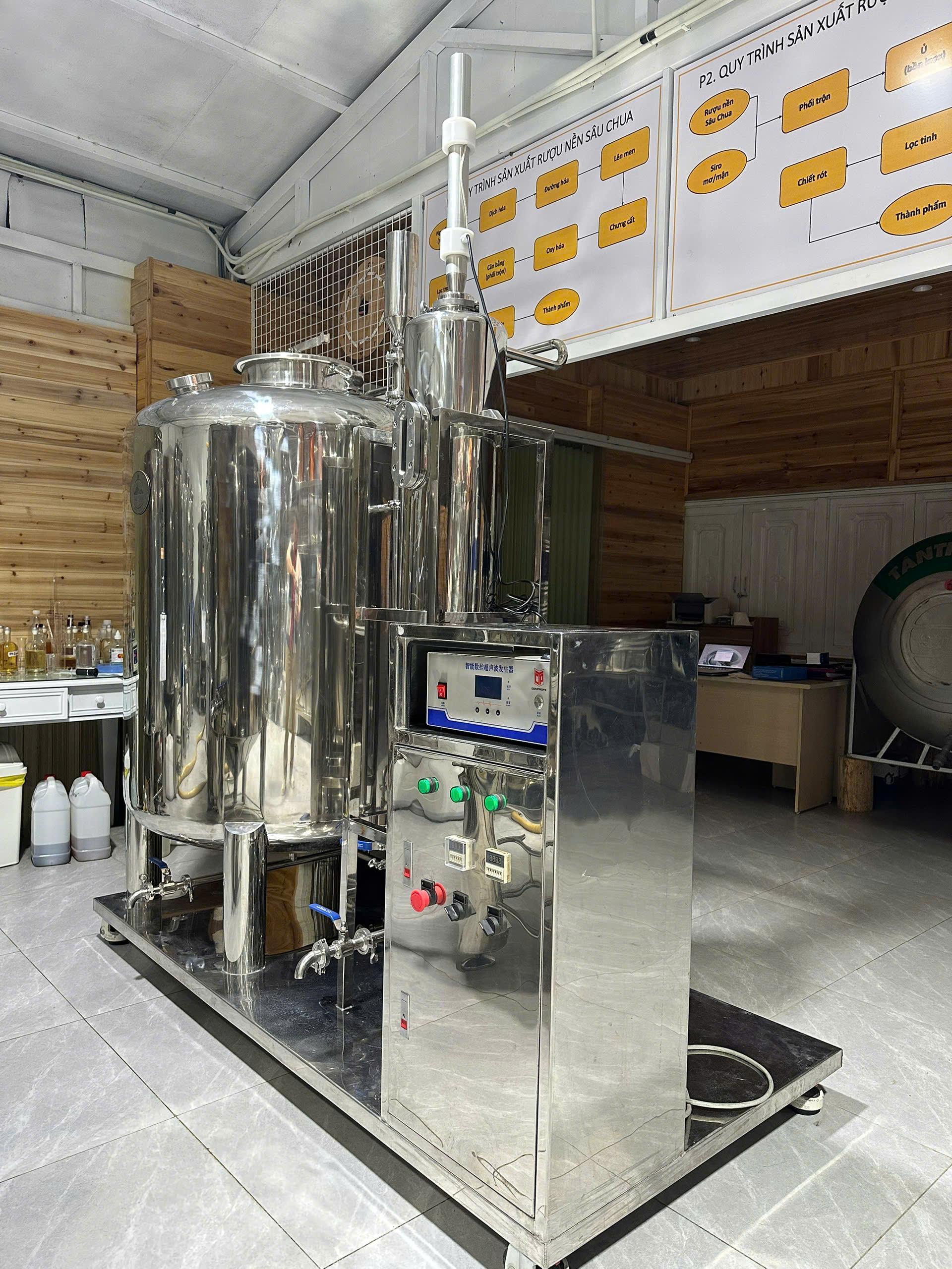 Hệ Thống Lão Hóa Rượu 1000 Lít